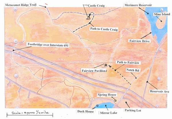 Trevor King's Hiking Map