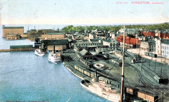 Kingston waterfront circa 1900