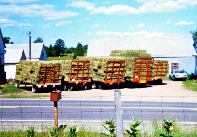 Four good hay loads and a peaker