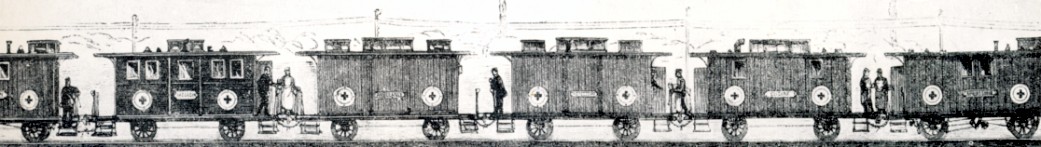 French hospital train of the Franco-Prussian War