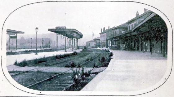 Verdun railway station 1916