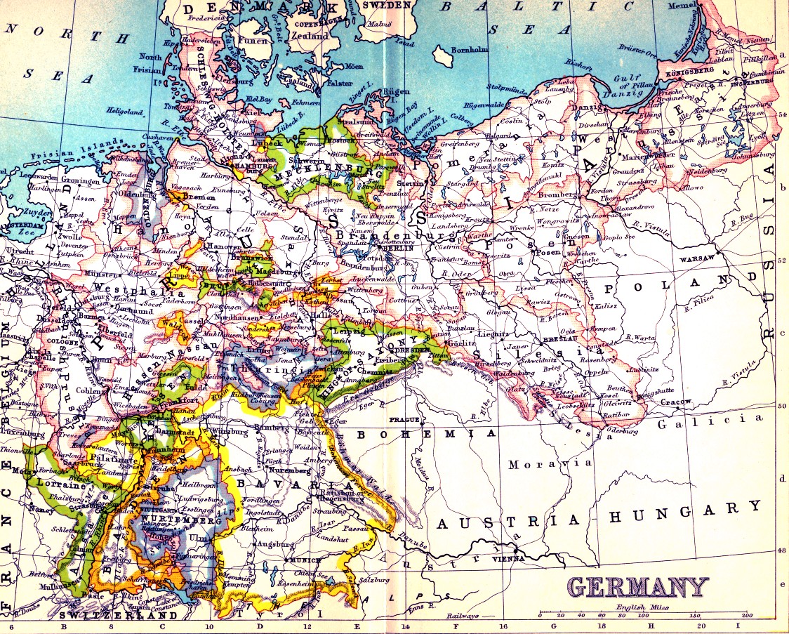 Prussia and the German Empire circa 1900