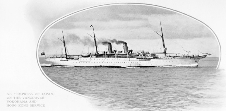 CPR steamship Empress of Japan