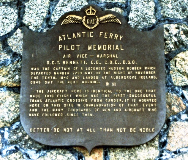 Gander RAF Ferry Command Memorial