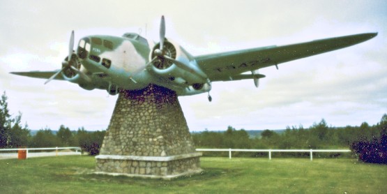 Lockheed Hudson, Gander