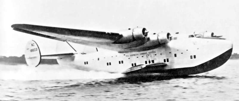 Pan Am Clipper flying boat