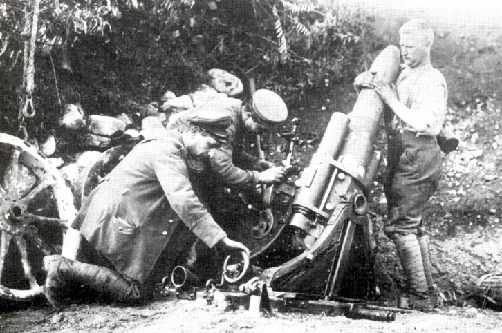 World War 1 Trenches Today. World War 1: Trench mortar