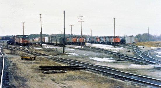 CNR railway yard northern Ontario