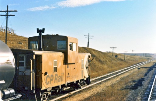 CP Rail van highball