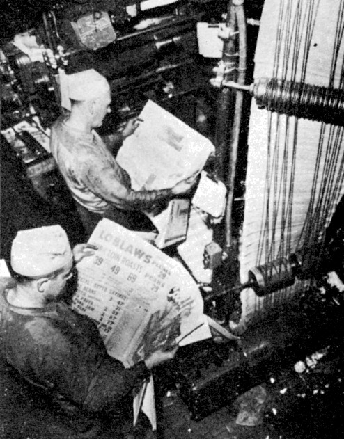 Newspaper printing equipment and printers