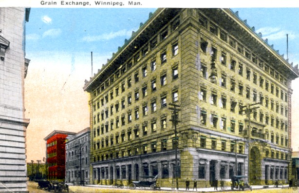 Winnipeg Grain Exchange Building circa 1920s