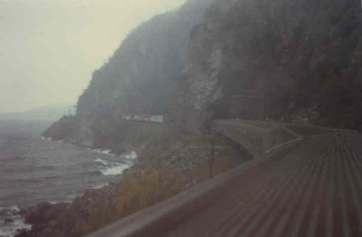 Passenger train Number 1 at Mink Tunnel