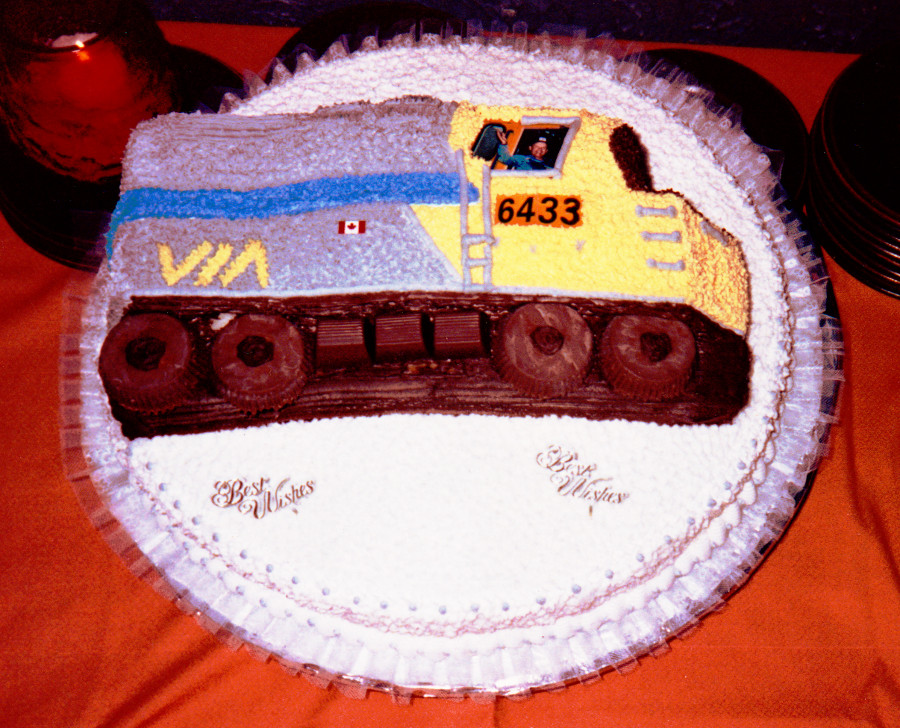 VIA 6433 cake.