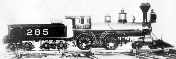 Delorimier Shops, first locomotive built, Canadian Pacific Railway