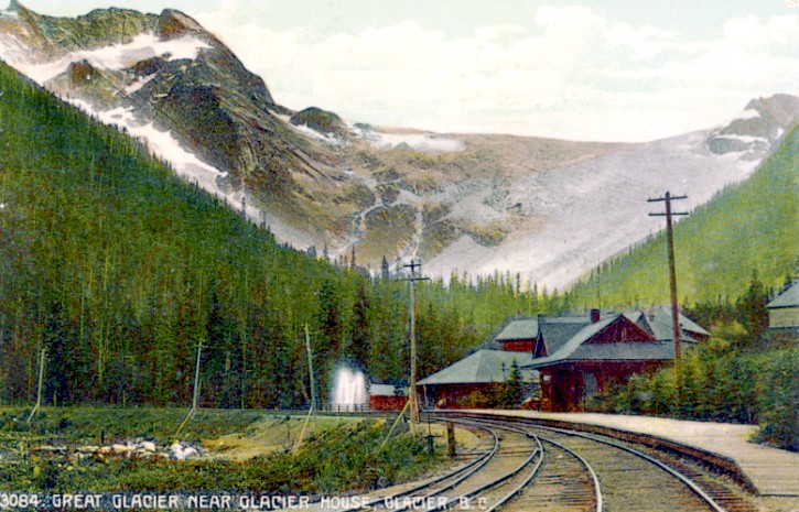 Glacier House CPR circa 1900.