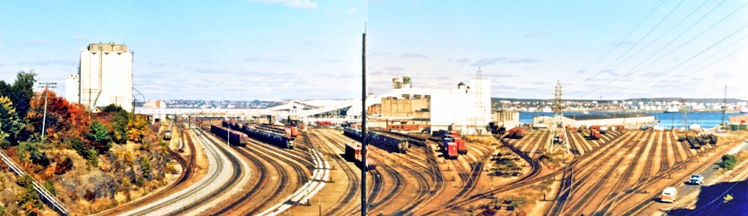Halifax railway yard 1980