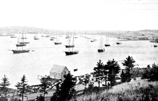 Lunenburg harbour circa 1900