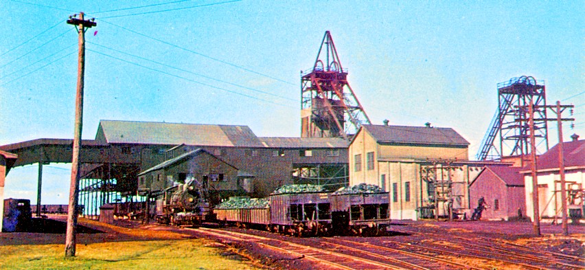 Glace Bay colliery circa 1955