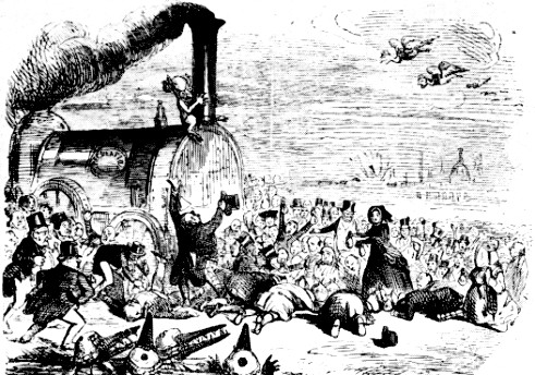 The Railway Juggernaut of 1845.