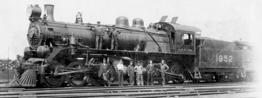 CPR 0-6-6-0 locomotive.