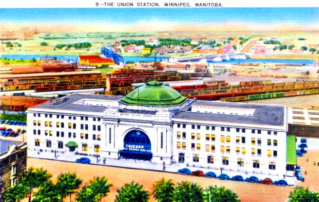 Winnipeg Union Station circa 1930