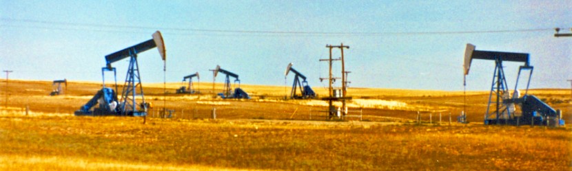 Southern Saskatchewan oil wells